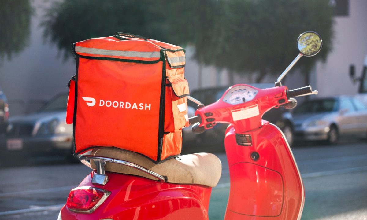 DoorDash scooter