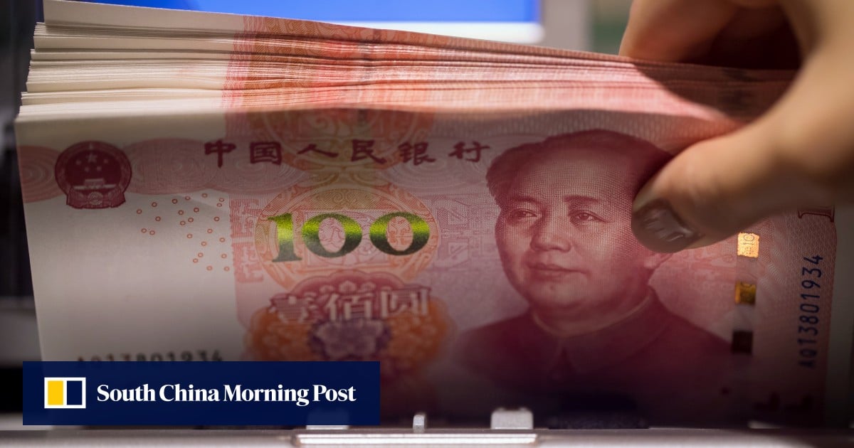 Hong Kong stocks climb as yuan hits strongest level in nearly 3 years