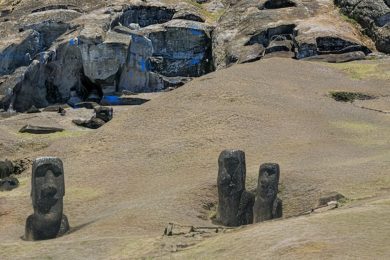 3D map of Easter Island takes you places visitors aren't allowed