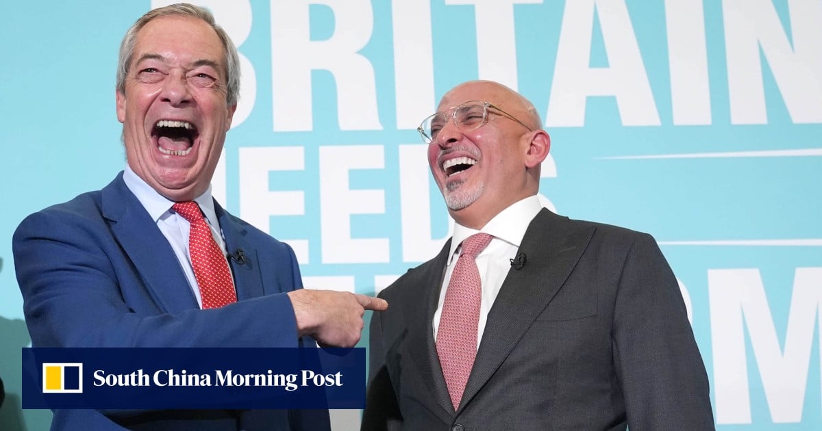 Former UK finance minister Nadhim Zahawi defects to Nigel Farage’s Reform UK
