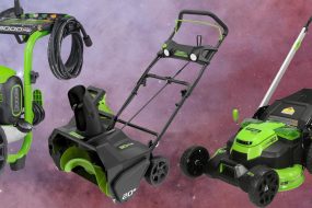 Amazon is blowing out Greenworks battery-powered yard tools and snow blowers during its winter clearance sale