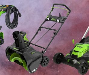 Amazon is blowing out Greenworks battery-powered yard tools and snow blowers during its winter clearance sale