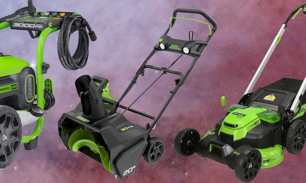 Amazon is blowing out Greenworks battery-powered yard tools and snow blowers during its winter clearance sale