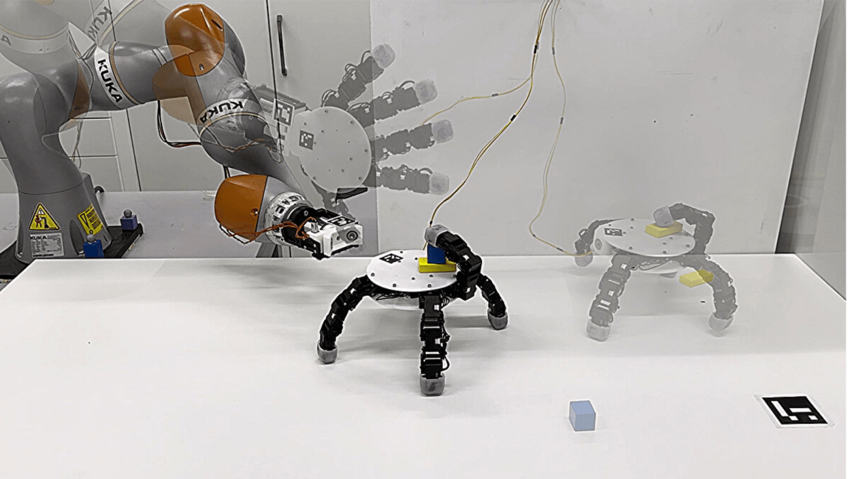 This robot hand can detach from its arm and crawl around