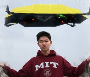 We may not have flying cars, but we have flying umbrellas