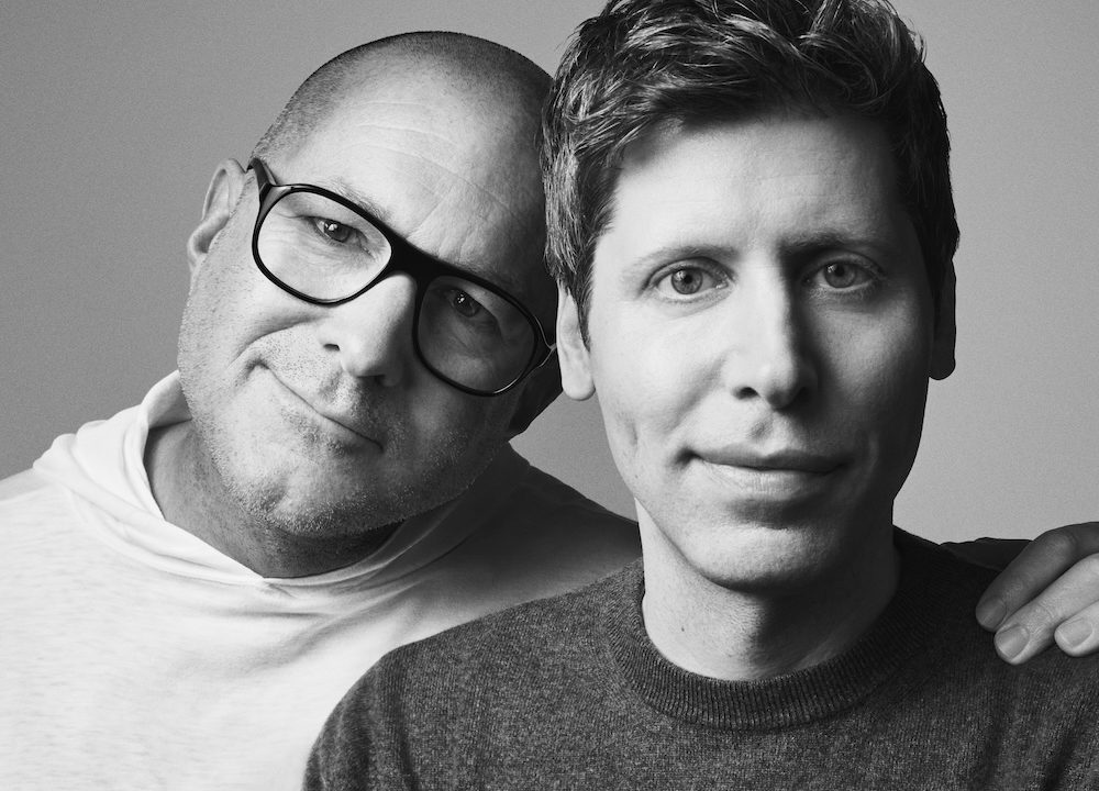 Sam Altman and Jony Ive