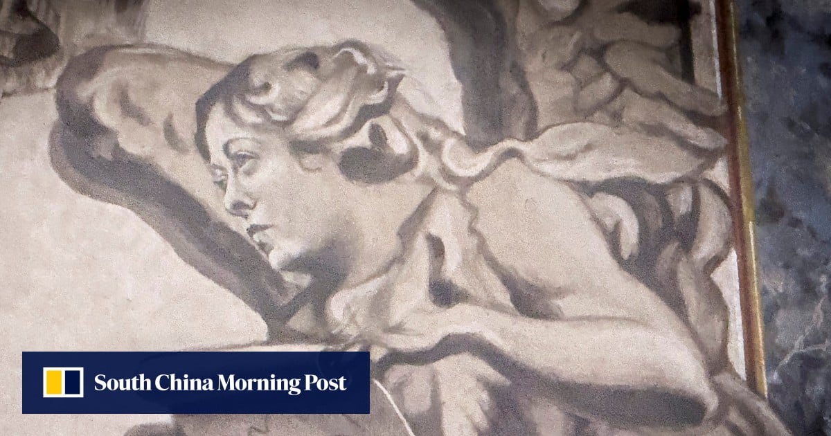 Was this fresco redone to look like Meloni? Italy PM says she’s no angel