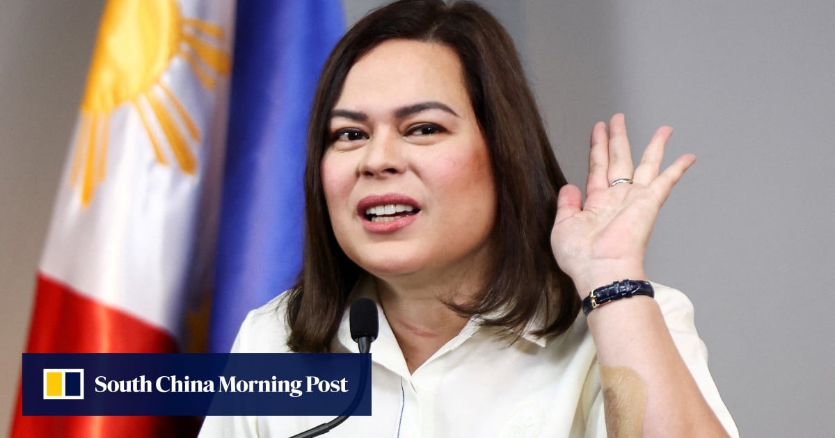 Philippines’ Sara Duterte throws hat in the ring for 2028 presidential run