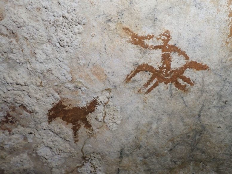 67,800 Year Old Hand Stencil
