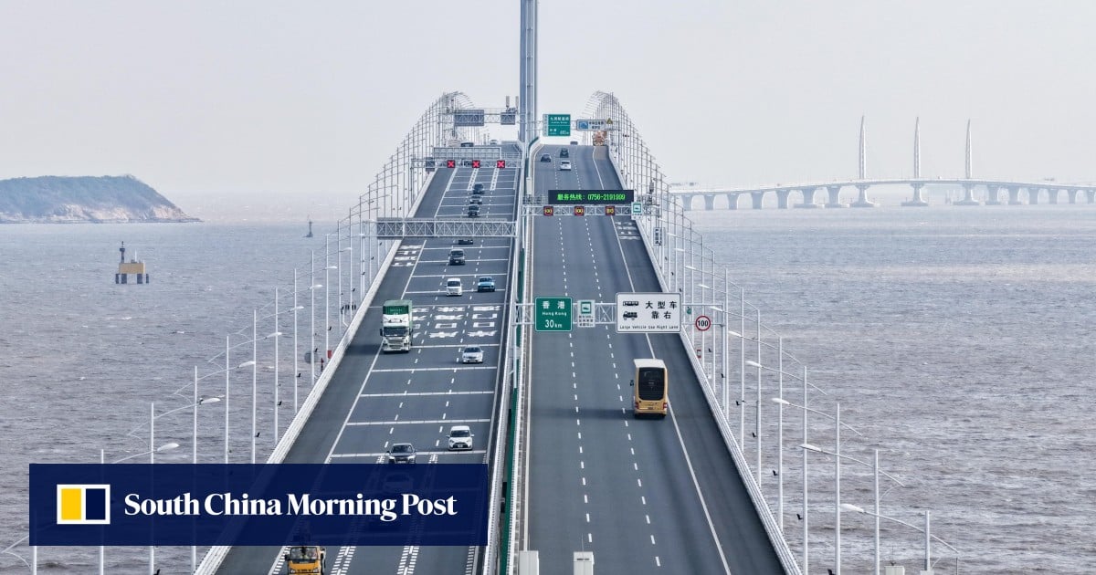 Hong Kong users warned of heavier mega bridge traffic as Zhuhai link suspended