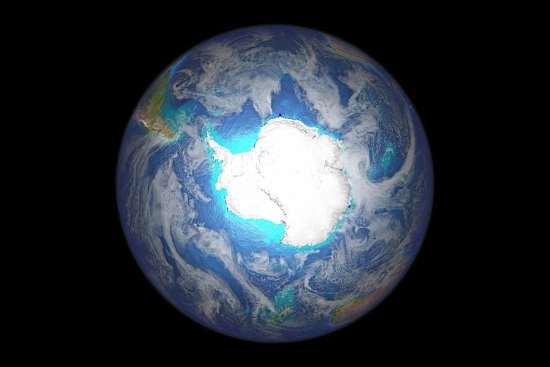 Antarctica Planet Earth From Space
