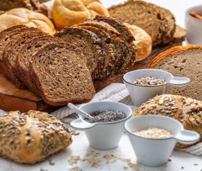 Assortment of Nutritious Bread and Rolls