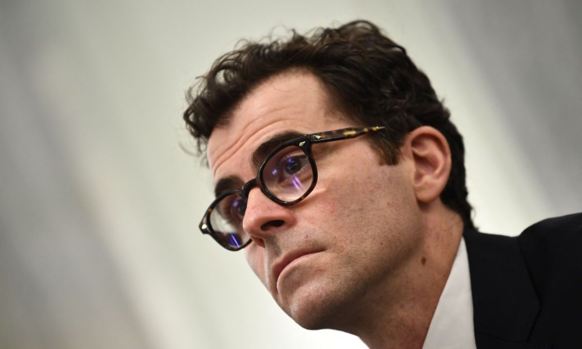 Instagram CEO Adam Mosseri testifies at a US Senate hearing in Washington, DC, on December 8, 2021. - Mosseri appeared before Congress after press reports based on leaked internal research showed the photo-sharing app could harm its young users. Mosseri's testimony comes as the social media networks under Facebook parent Meta battle a crisis sparked by the company's own documents, and which have rekindled a years-old US push for regulation. (Photo by BRENDAN SMIALOWSKI/AFP via Getty Images)