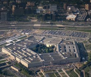 Aerial view of The Pentagon