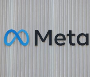 The Meta Platforms Inc. pavilion ahead of the World Economic Forum (WEF) in Davos, Switzerland, on Jan. 19, 2025.