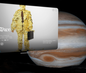 How the Apple Vision Pro team allowed me to work remotely from a realistic version of Jupiter's moon, Amalthea