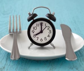 Intermittent Fasting Meal Planning Concept