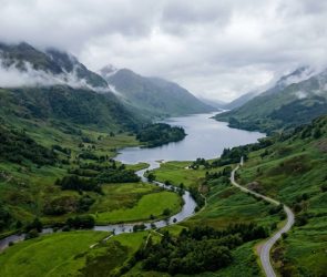 an image of a landscape created through Nano Banana 2