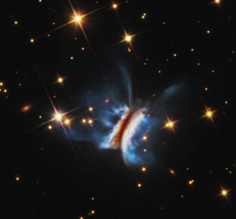 Largest Known Protoplanetary Disk Around Young Star