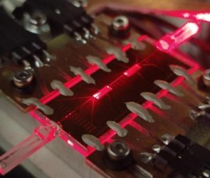 Laser Written Glass Chip