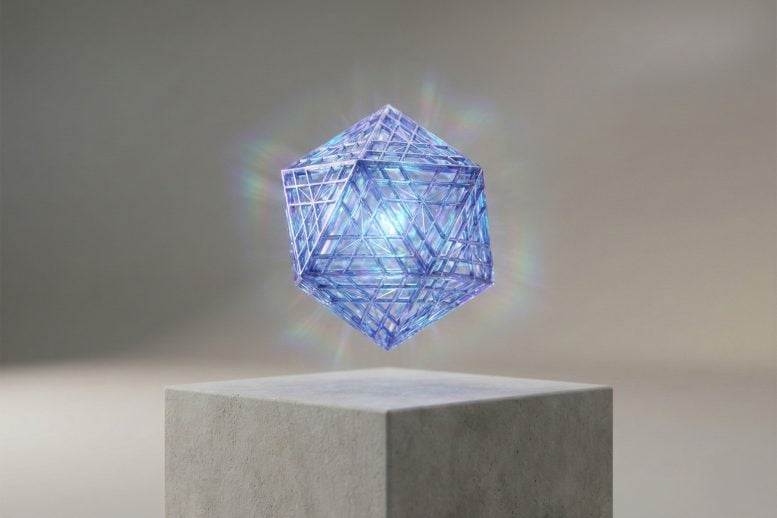 Levitating Time Crystal Abstract