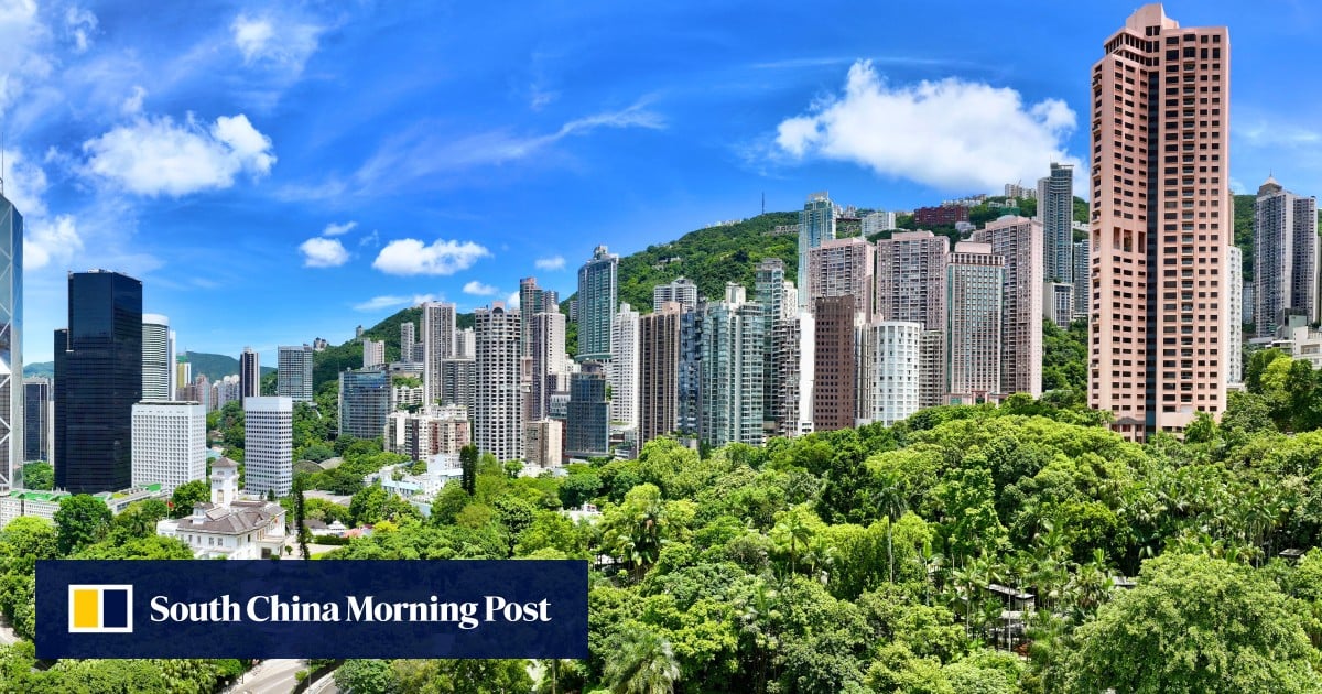 A prestigious Central address edged by green