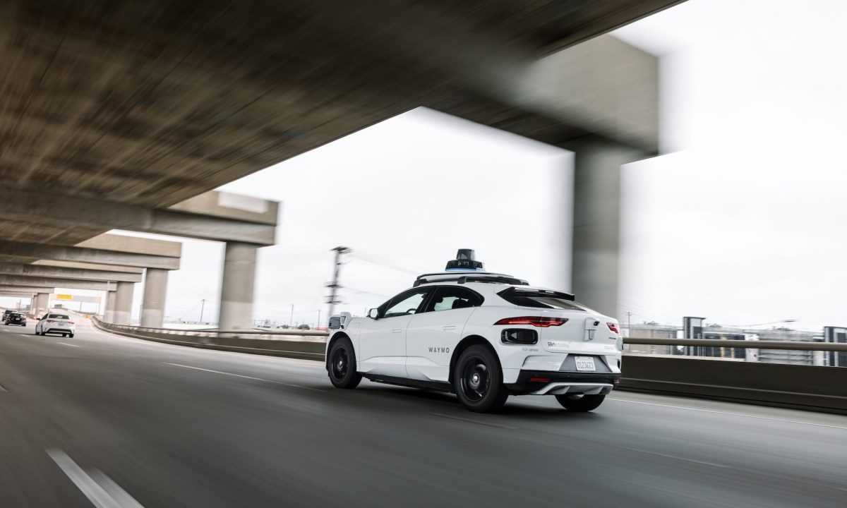 Waymo san francisco freeway
