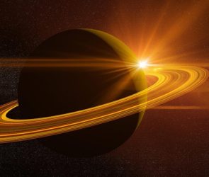 Saturn Rings Art Illustration