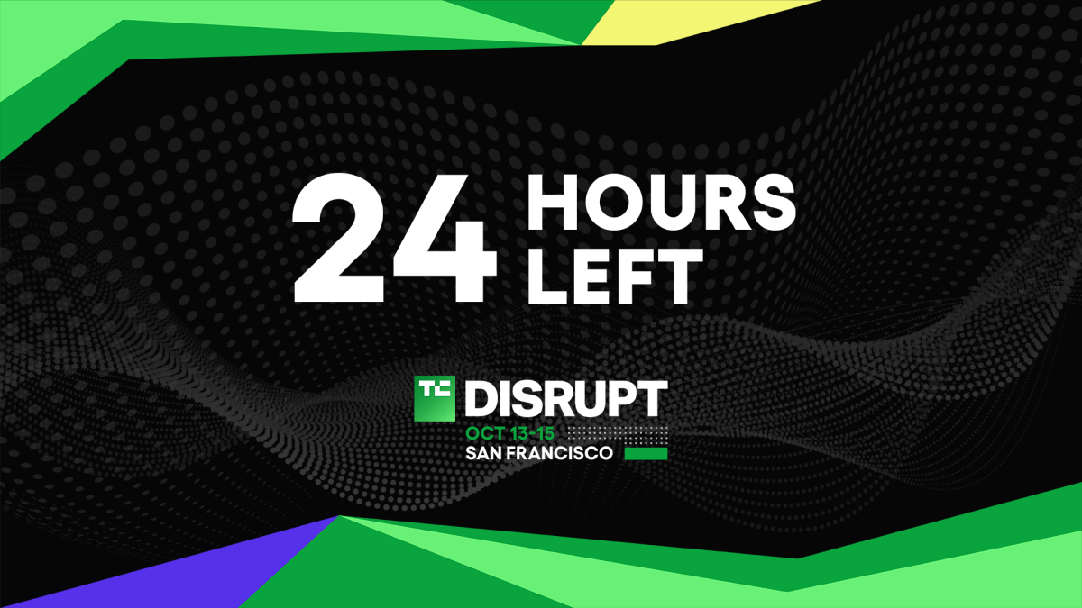 TechCrunch Disrupt 2026 24 hours left
