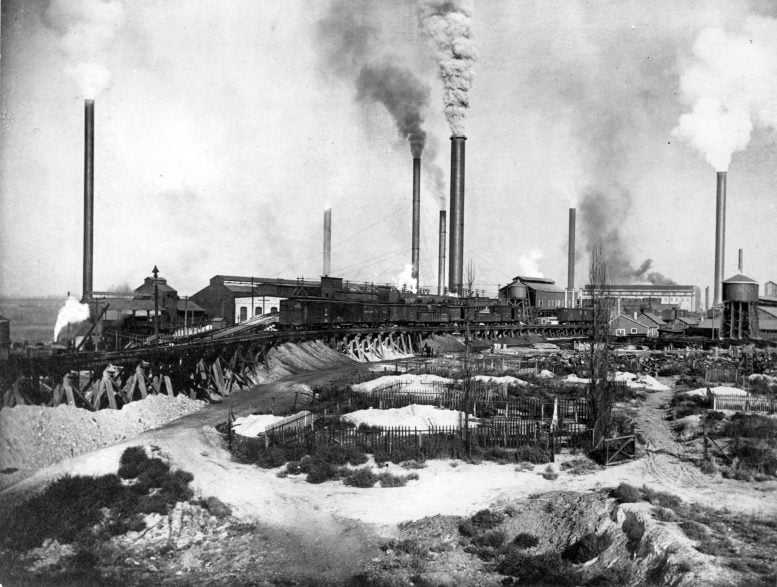 US Mining and Smelting Plant Midvale Utah
