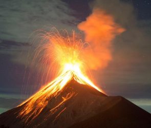 Volcan De Fuego Volcano Eruption
