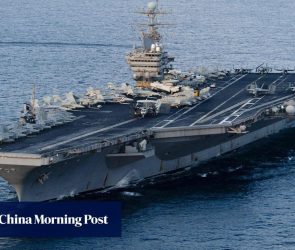 Trump hints at sending second aircraft carrier, as US and Iran plan next talks