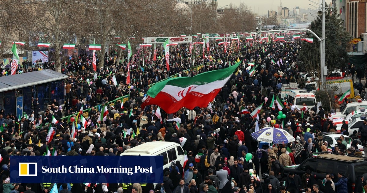 Iran’s revolution anniversary marred by protests, nuclear tensions