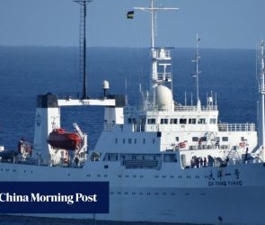 US aircraft carrier Abraham Lincoln is sailing in the Arabian Sea. So is a Chinese vessel