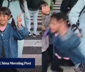 Viral video of child being shoved at iconic Tokyo crossing stokes outrage and debate