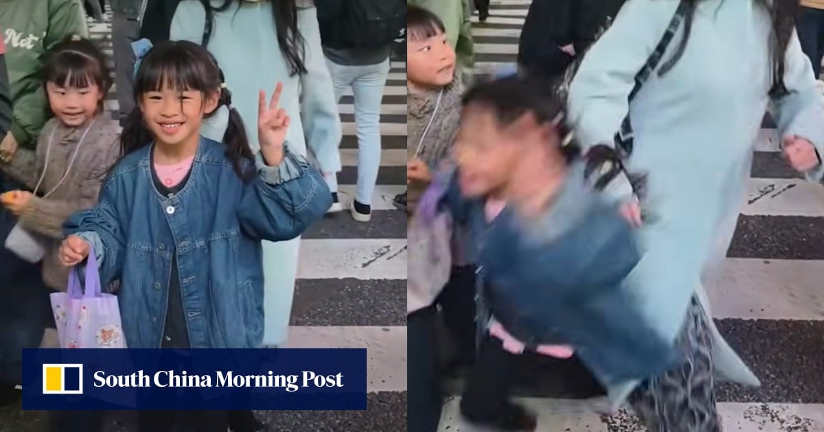 Viral video of child being shoved at iconic Tokyo crossing stokes outrage and debate