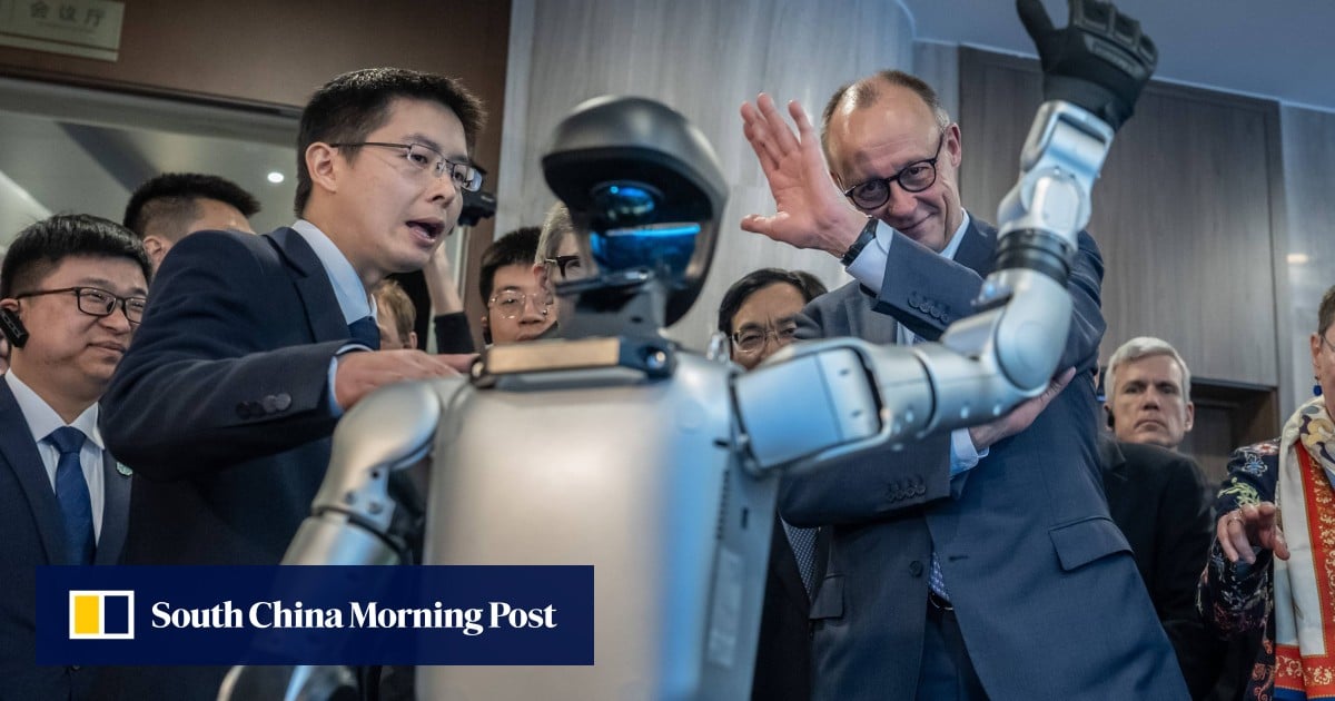 Germany’s Merz meets China’s tech vanguard, including Alibaba and Unitree CEOs