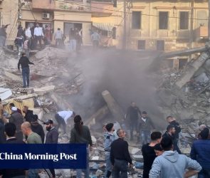 Rescuers search for survivors after building collapse kills at least 5 in Lebanon