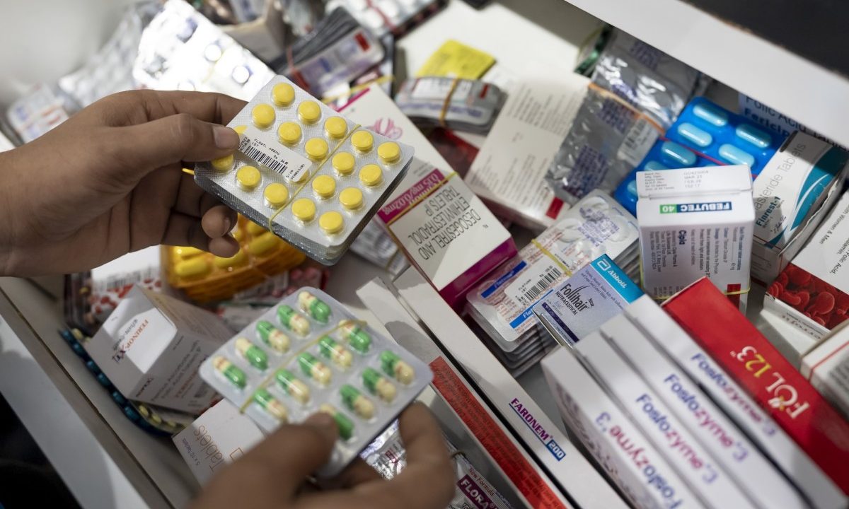Blister packs of medications at a pharmacy in Mumbai, India, on Saturday, Sept. 27, 2025. Often dubbed the "pharmacy of the world," India is the biggest supplier globally of cheap, non-patented medicines. Photographer: Kanishka Sonthalia/Bloomberg via Getty Images