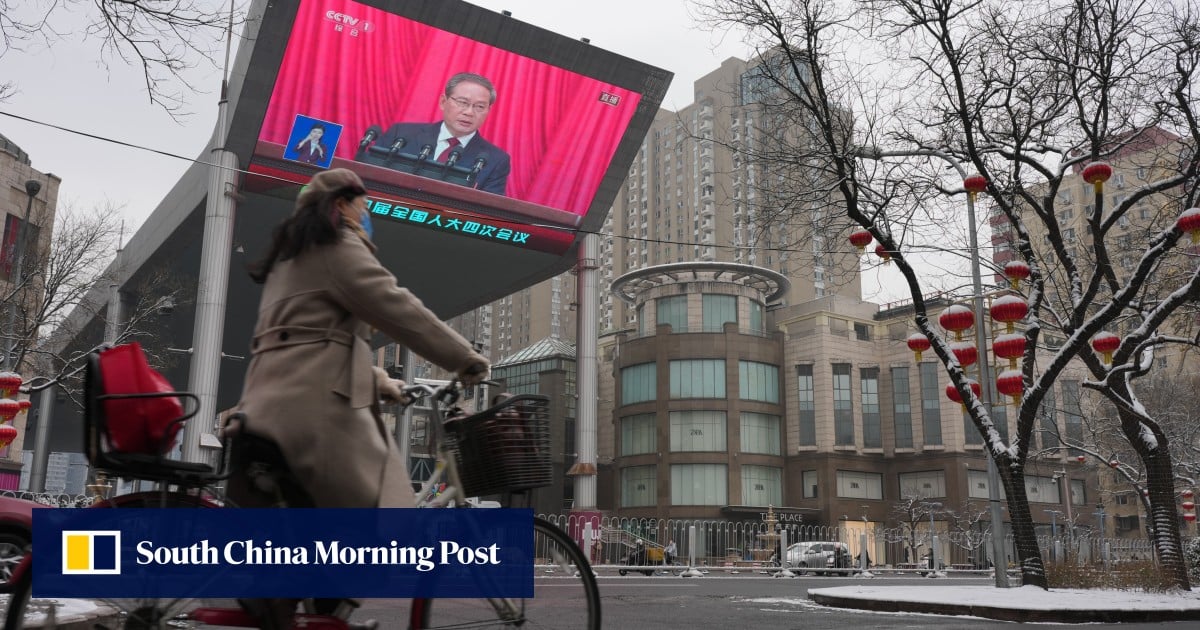 China targets lowest growth range since 1991 in realistic move as pressures rise