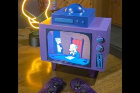 3D-printed TV from 'The Simpsons' plays actual episodes