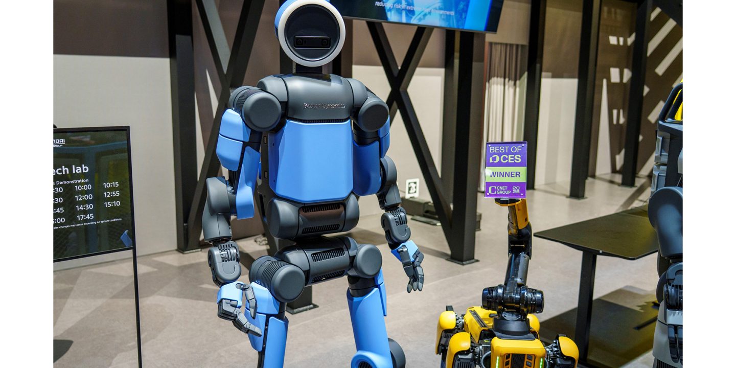 Boston Dynamics Atlas Named 'Best Robot' in Best of CES™ 2026 Awards by CNET Group