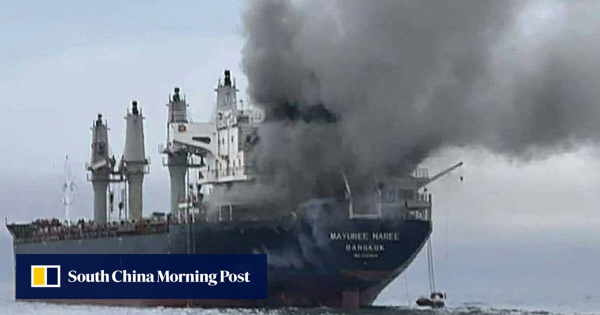 Thai navy says cargo ship attacked near Strait of Hormuz