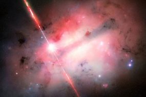 Artist’s Concept of GRB 250702B Gamma Ray Burst