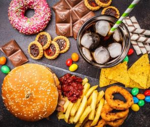 Assorted Unhealthy Junk Food