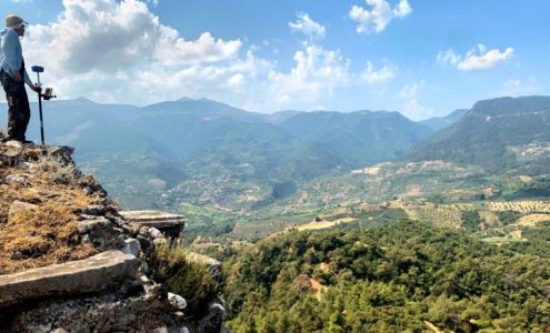 Benjamin Anderson Surveys Sardis, Turkey
