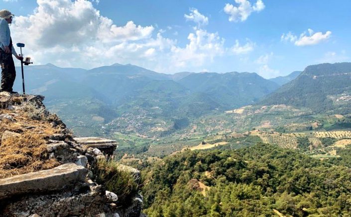 Benjamin Anderson Surveys Sardis, Turkey