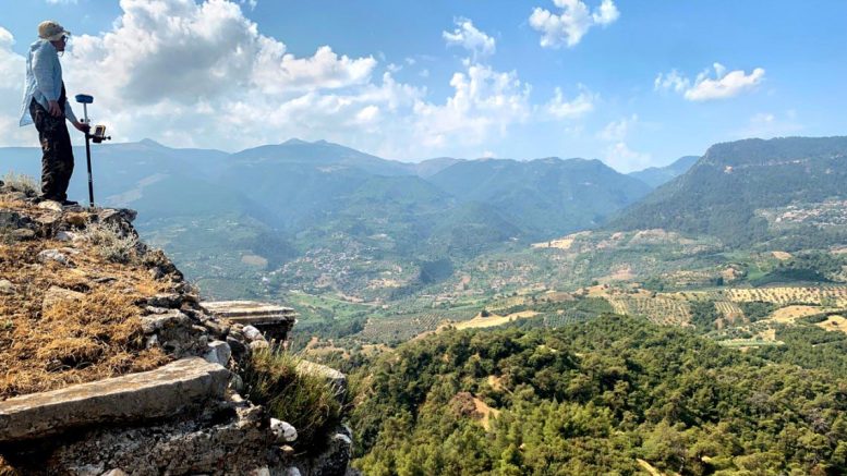 Benjamin Anderson Surveys Sardis, Turkey