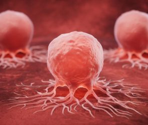 Biological Cancer Cells Growing