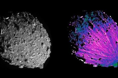 Dimorphos Color Enhanced ‘Cosmic Snowballs’